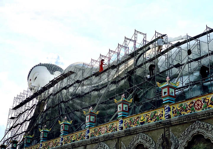 Chiêm ngưỡng tượng Phật nhập niết bàn lớn nhất Việt Nam sắp khánh thành - 8