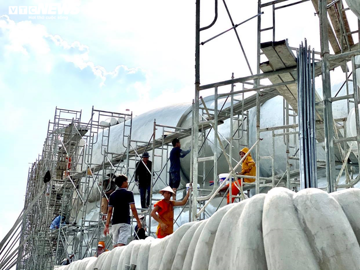 Chiêm ngưỡng tượng Phật nhập niết bàn lớn nhất Việt Nam sắp khánh thành - 5