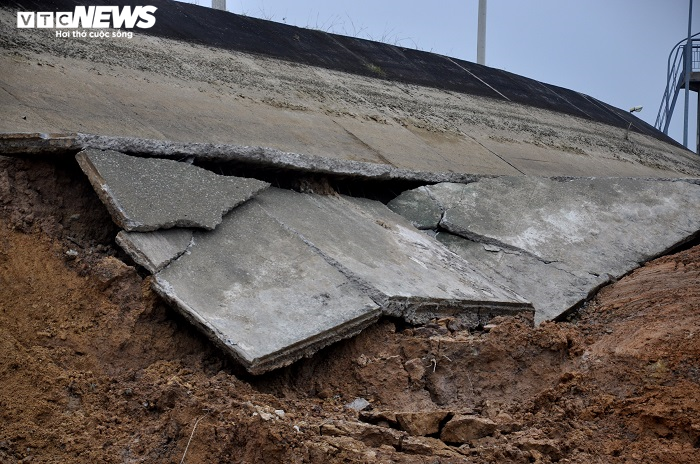 Ảnh: Hiện trường sự cố vỡ kênh tưới tiêu 4.300 tỷ đồng ở Thanh Hóa - 5