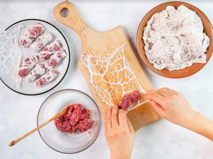 Helen’s Recipes bật mí công thức làm món bò nướng mỡ chài 'thần thánh' - 3