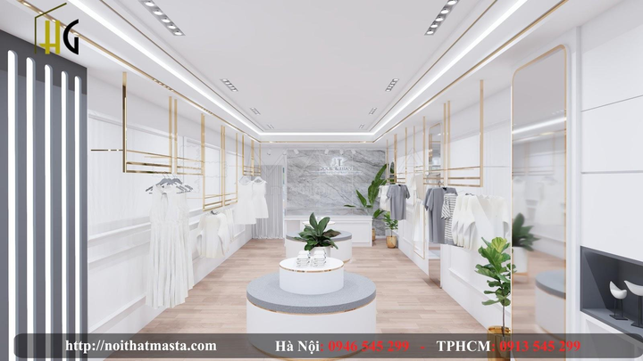 Thiết kế showroom thời trang - Nâng tầm đẳng cấp thương hiệu - 4