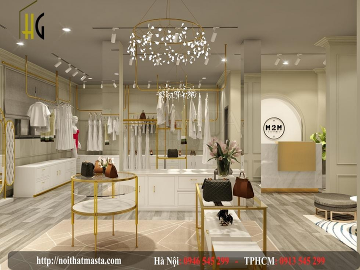 Thiết kế showroom thời trang - Nâng tầm đẳng cấp thương hiệu - 2
