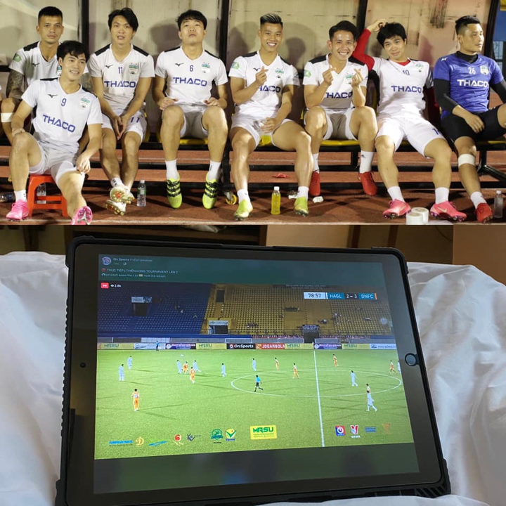 Kiatisak ngồi khách sạn xem học trò thua trận thứ 2, đăng ảnh dàn sao HAGL dự bị - 1