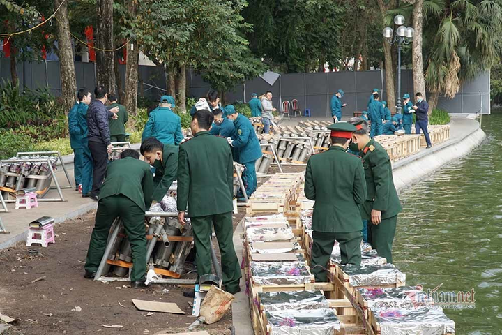 Bên trong trận địa pháo chờ 'khai hỏa' chào năm mới ở Hà Nội - 4