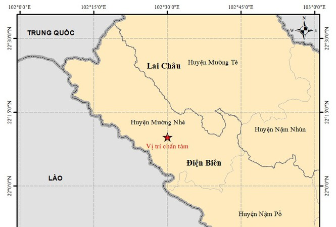 Động đất tại Điện Biên ngày cuối năm 2020 - 1