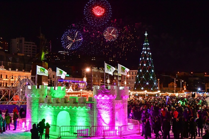 Thế giới chào đón năm mới 2021 - 18