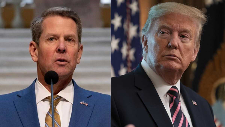 Thua thiệt ở bang Georgia, ông Trump kêu gọi Thống đốc Brian Kemp từ chức - 1