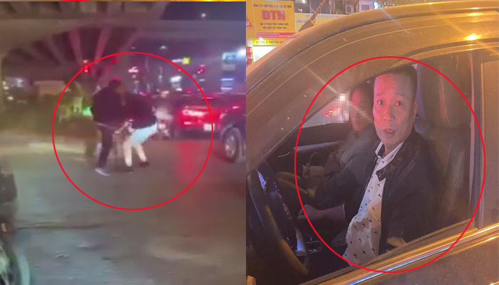 Bị đánh do nhắc nhở tài xế gây ùn ứ giao thông: Công an đang truy bắt nghi phạm - 1