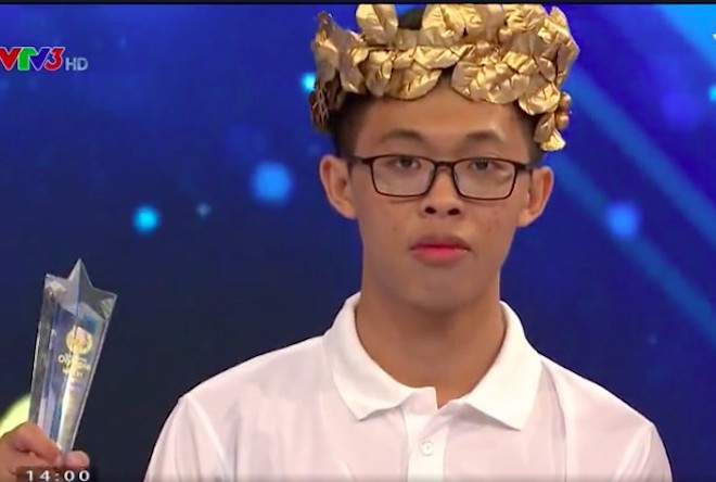 10X đọc rap số Pi bằng 3 thứ tiếng giành vòng nguyệt quế Olympia 2021 đầu tiên - 1