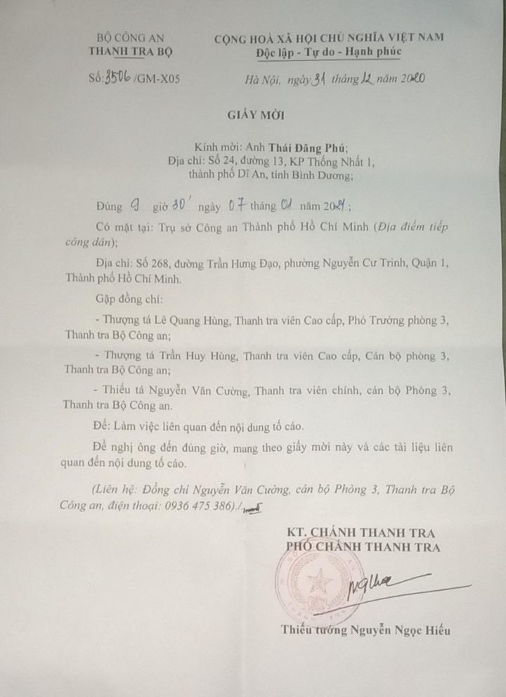 CSGT Tân Sơn Nhất bị tố 'vòi' 6,2 triệu đồng: Thanh tra Bộ Công an vào cuộc - 1