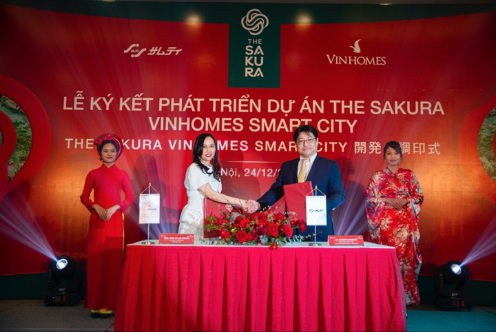Vinhomes hợp tác Tập đoàn Samty phát triển dự án The Sakura - 1