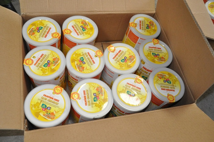 Đột kích nhà máy sản xuất thực phẩm ở Hải Dương, phát hiện nhiều sản phẩm rởm - 1