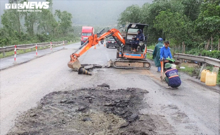 Ma trận ‘ổ voi’, ‘ổ gà’ trên tuyến đường tránh Nam Hải Vân - Túy Loan - 6