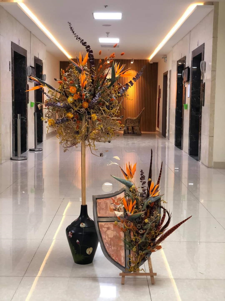 Ngắm những tác phẩm tuyệt đẹp của nghệ sĩ hoa Việt Nam - 3