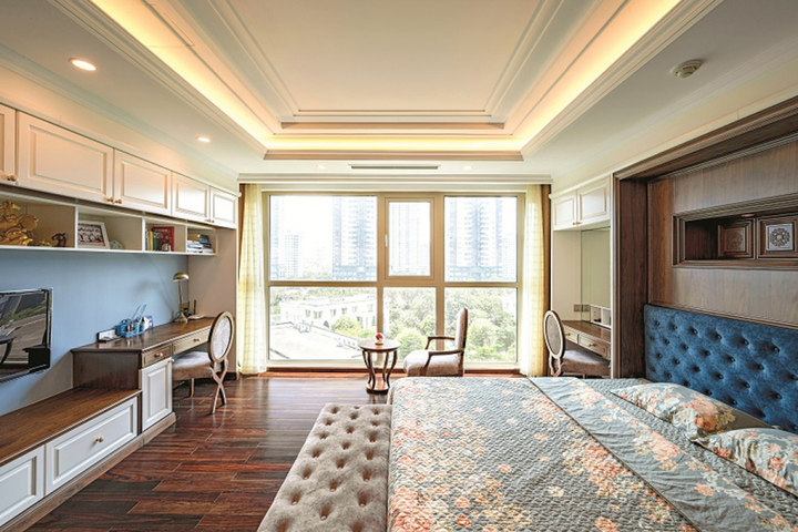 Ảnh: Căn hộ duplex ở Hà Nội đẹp sang trọng với phong cách tân cổ điển - 6