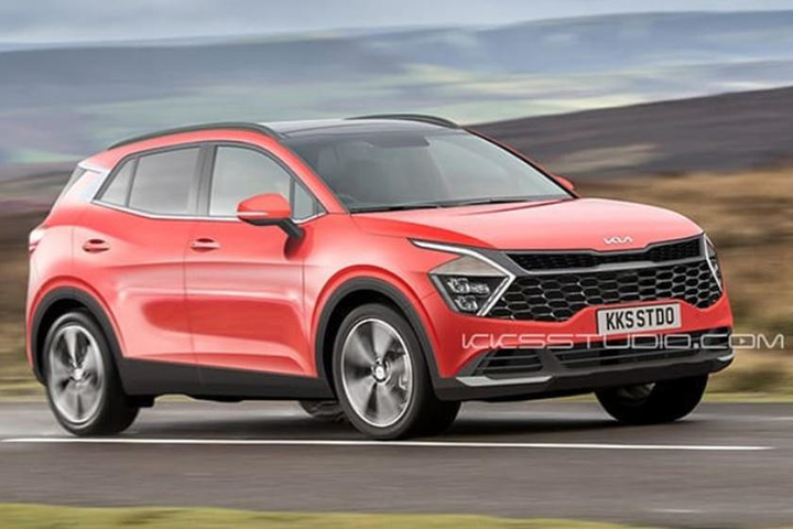 Hình dáng Kia Sportage 2022 sẽ thế nào? - 1
