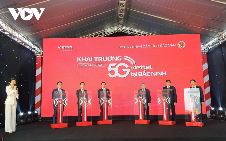 Bắc Ninh khai trương mạng 5G đầu tiên tại khu công nghiệp - 2