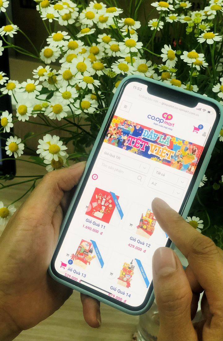 Siêu thị Co.opmart, Co.opXtra bắt đầu nhận giao giỏ quà Tết miễn phí toàn quốc - 2