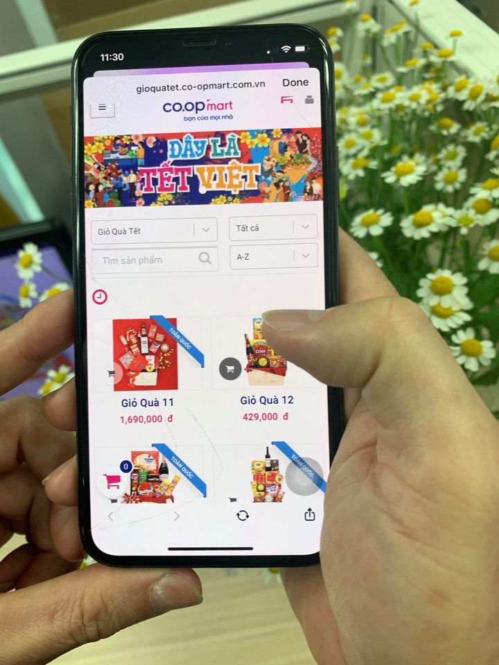 Siêu thị Co.opmart, Co.opXtra bắt đầu nhận giao giỏ quà Tết miễn phí toàn quốc - 1