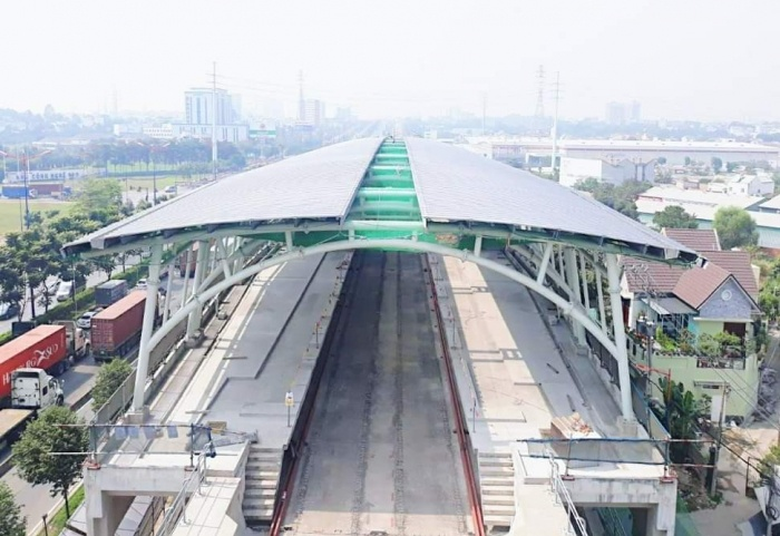 Phát hiện thêm 1 gối cầu bị lệch tại tuyến metro số 1 TP.HCM - 1