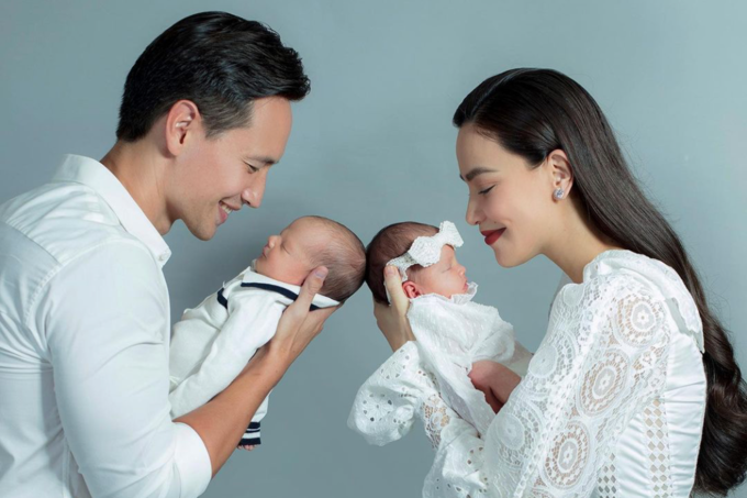 Ngắm cặp song sinh đáng yêu của Hồ Ngọc Hà - Kim Lý - 11
