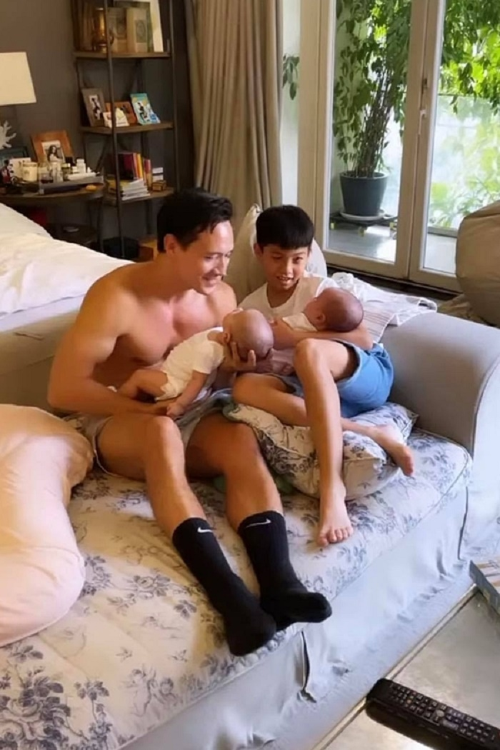 Ngắm cặp song sinh đáng yêu của Hồ Ngọc Hà - Kim Lý - 13