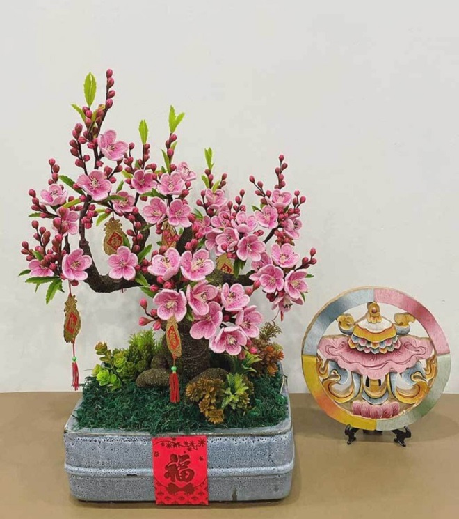 Hoa đào, mai độc nhất vô nhị, giá chục triệu đồng cũng không có mua - 5