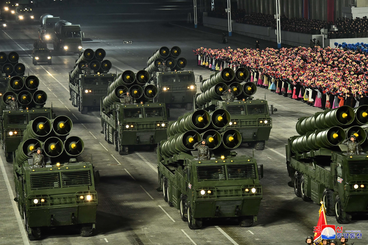 Ảnh: Dàn khí tài hoành tráng trong lễ duyệt binh Triều Tiên kỷ niệm đại hội đảng - 2