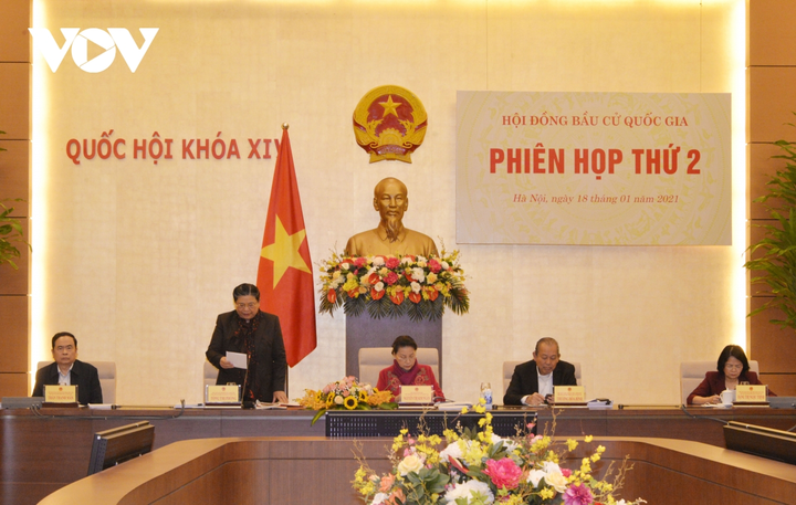 Chủ tịch Quốc hội chủ trì phiên họp thứ 2, Hội đồng Bầu cử Quốc gia - 4