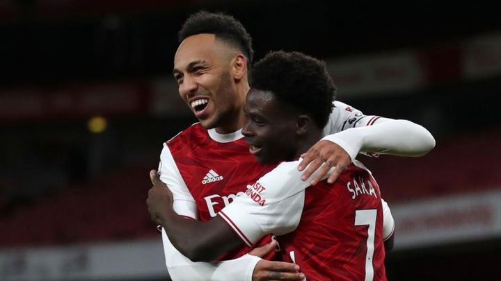 Aubameyang lập cú đúp, Arsenal đại thắng Newcastle - 1