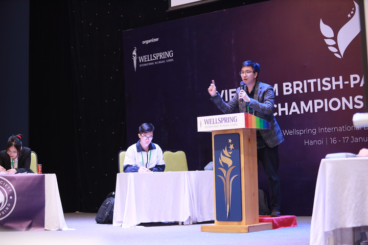 Học sinh Hà Nội tranh biện 'nảy lửa' vấn đề xã hội theo mô hình nghị viện Anh - 8