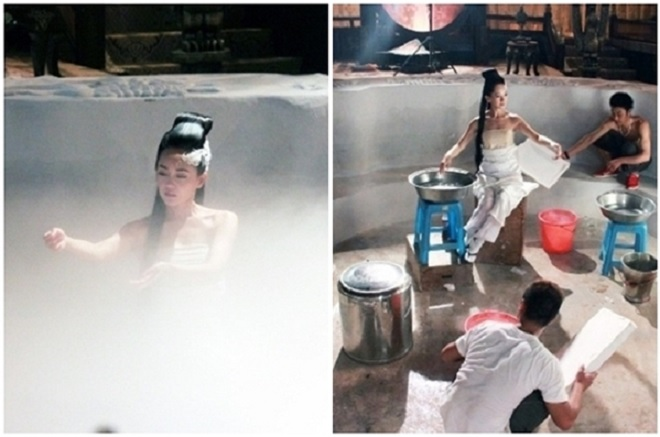 Sự thật cảnh mỹ nữ tắm bồn 'đánh lừa' khán giả trong phim cổ trang - 6