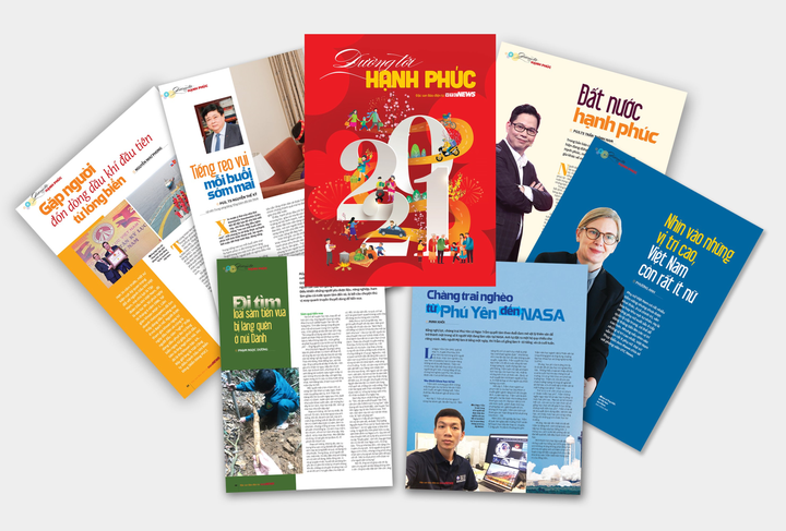 Mời bạn đọc mua ấn phẩm Tết 'Đường tới hạnh phúc' của Báo VTC News - 1