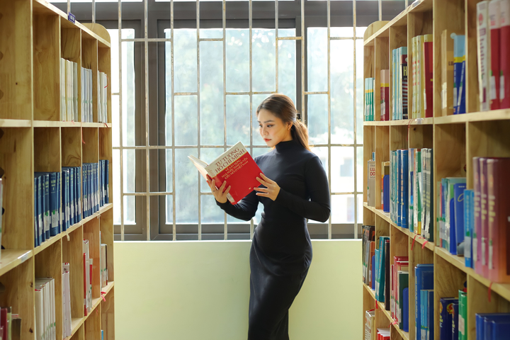 Ảnh: Nữ sinh Đại học Công đoàn vừa xinh đẹp vừa tài năng - 5