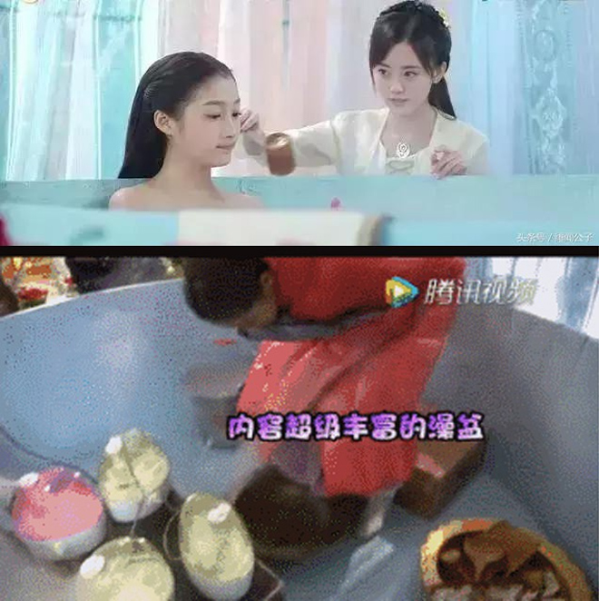 Sự thật cảnh mỹ nữ tắm bồn 'đánh lừa' khán giả trong phim cổ trang - 2