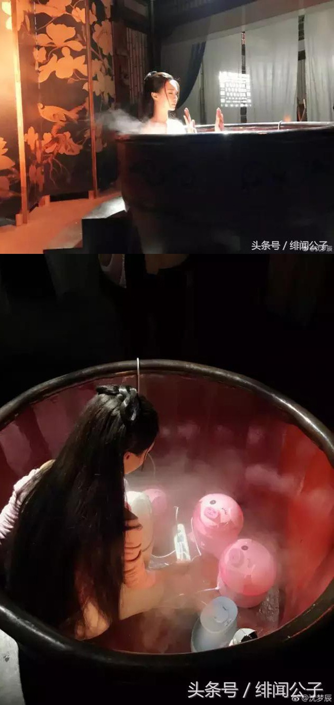 Sự thật cảnh mỹ nữ tắm bồn 'đánh lừa' khán giả trong phim cổ trang - 4