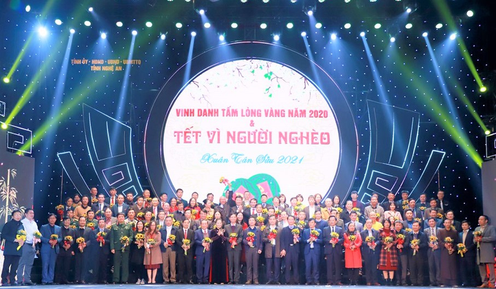 Nghệ An kêu gọi gần 90 tỷ đồng ủng hộ Tết vì người nghèo - 1