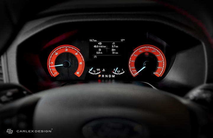  Ford Transit Connect bất ngờ hóa xe sang nhờ bản độ của Carlex Design - 6