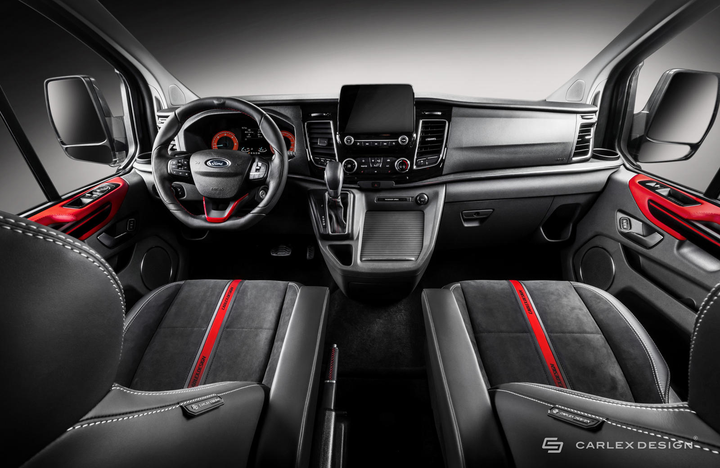  Ford Transit Connect bất ngờ hóa xe sang nhờ bản độ của Carlex Design - 4