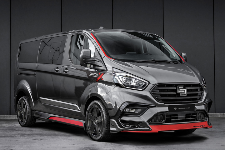  Ford Transit Connect bất ngờ hóa xe sang nhờ bản độ của Carlex Design - 1