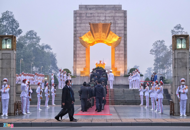 Ảnh: Tổng duyệt phương án dẫn đoàn Đại hội lần thứ XIII của Đảng - 7