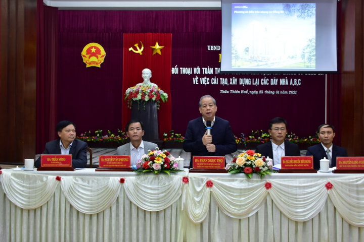 Những căn hộ 'ổ chuột' chờ sập ở Huế: Chủ tịch tỉnh đối thoại bàn cách xây lại - 2