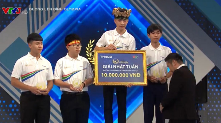 Nam sinh Thái Nguyên lập kỷ lục ở 'Đường lên đỉnh Olympia' - 2