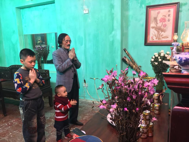 Ảnh: Cuộc sống thiếu bóng dáng phụ nữ của nghệ sĩ Giang Còi - 14