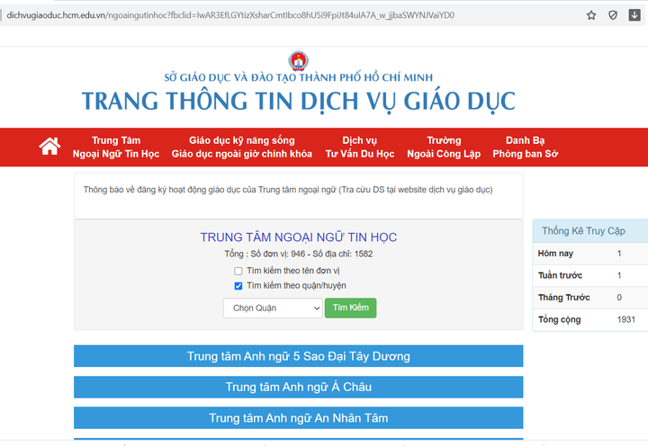 Nhiều trung tâm ngoại ngữ chưa được cấp phép hoạt động: Sở GD&ĐT TP.HCM nói gì? - 1