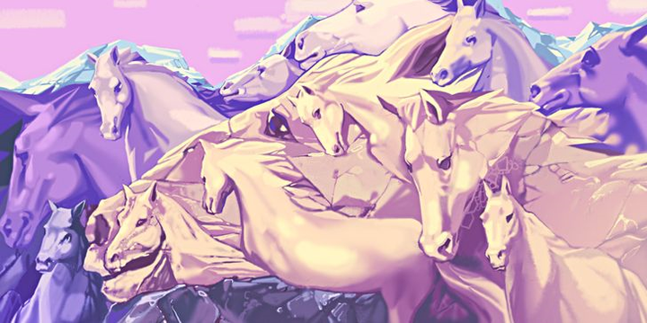 Trắc nghiệm vui đoán tính cách: Bạn đếm được bao nhiêu con ngựa? - 1