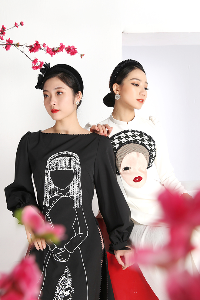 Ngắm loạt áo dài lấy cảm hứng từ dân ca quan họ của NTK Cao Minh Tiến - 4