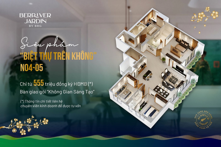 Thị trường Đông Hà Nội dậy sóng với BerRiver Jardin - 2