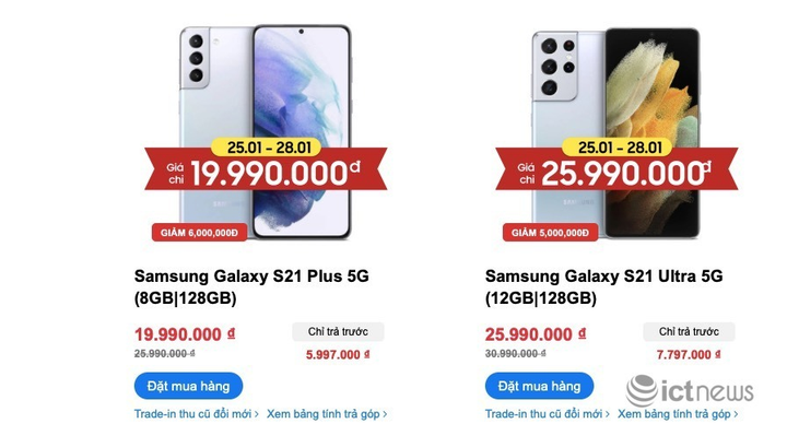 Galaxy S21 giảm 5-6 triệu đồng trước khi mở bán chính thức - 2