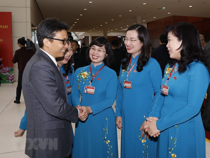 Ảnh: 222 đại biểu nữ tham dự Đại hội lần thứ XIII của Đảng - 4